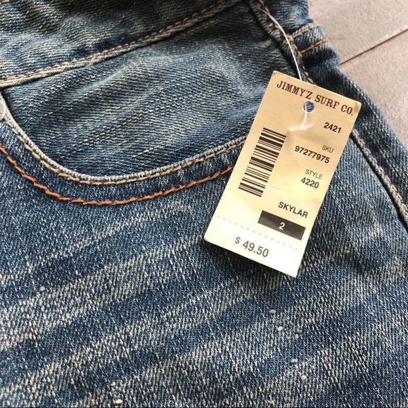 NWT - Jimmy’Z Long Jean Shorts - Picture 4 of 7